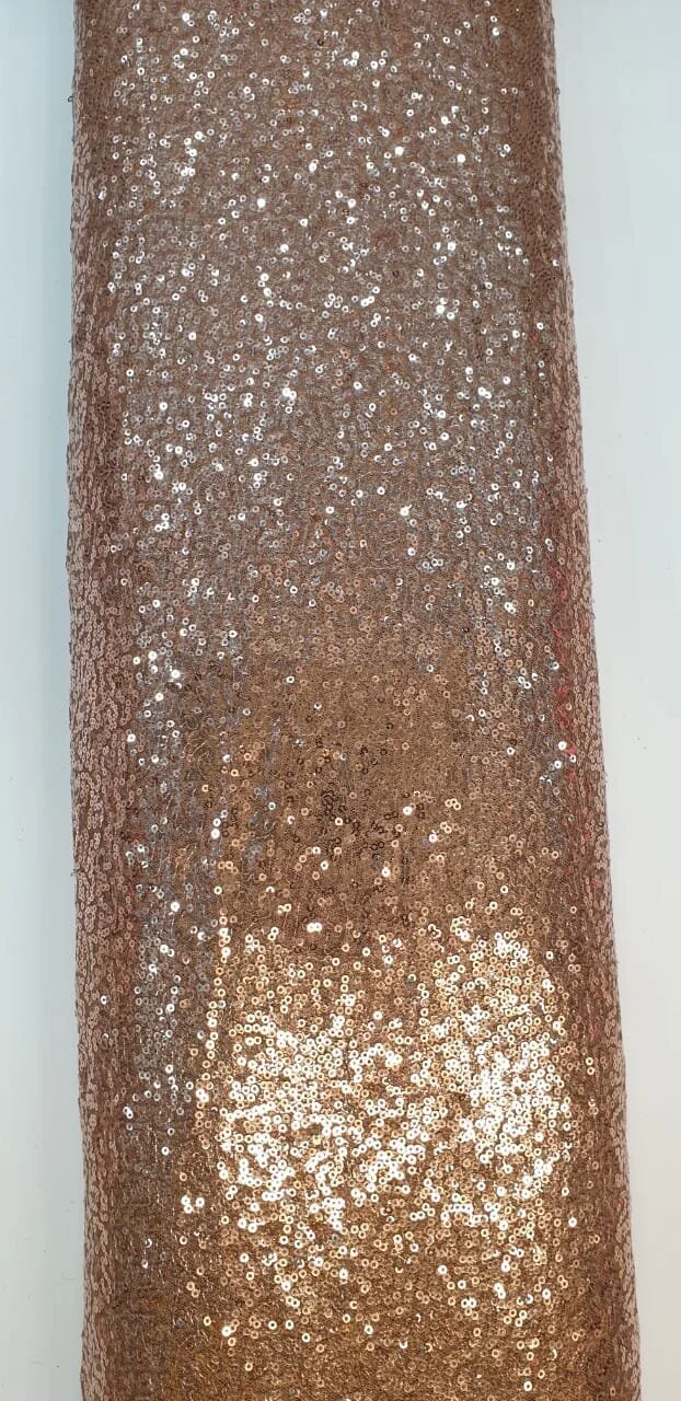ULTIMATE CRAFT Sequin Fabric Rose Gold ULTIMATE CRAFT Shop